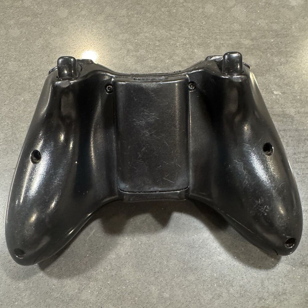 Microsoft Xbox 360 Wireless Controller Genuine OEM Black Free Shipping - Picture 2 of 12